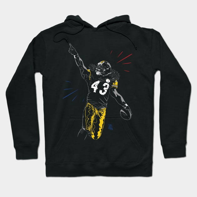 Polamalu Hoodie by salohman